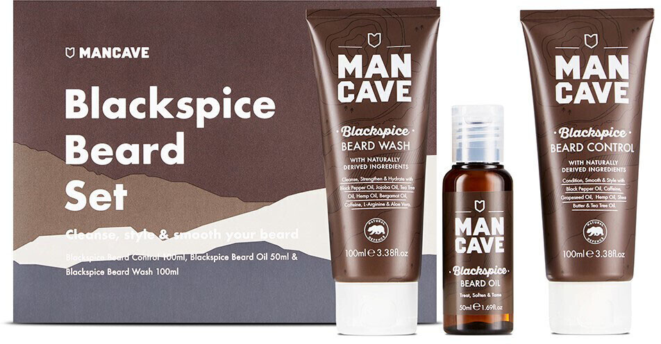 ManCave Blackspice Beard Set