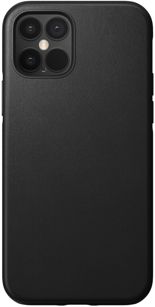 Nomad Rugged Case Apple iPhone 12/12 Pro Backcover Leather Black
