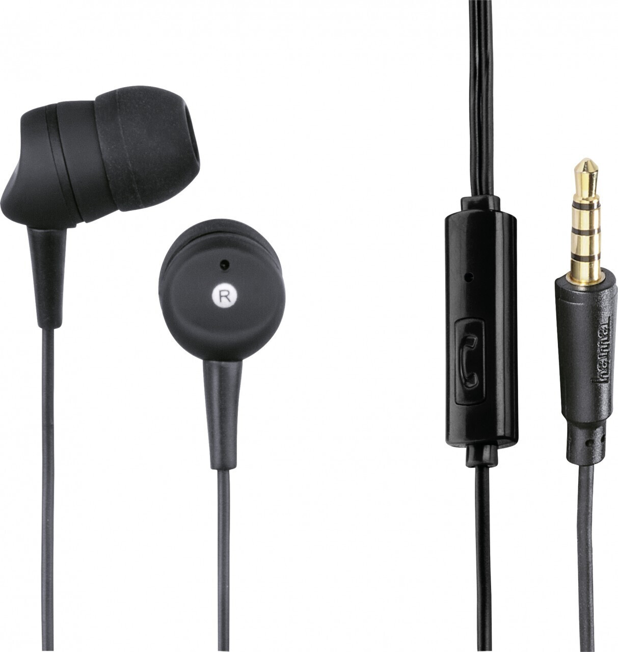 Hama Basic4Phone In-Ears 184041 Black