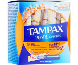96 Stück Tampax Compak Pearl Regular Tampons mit Applikator 