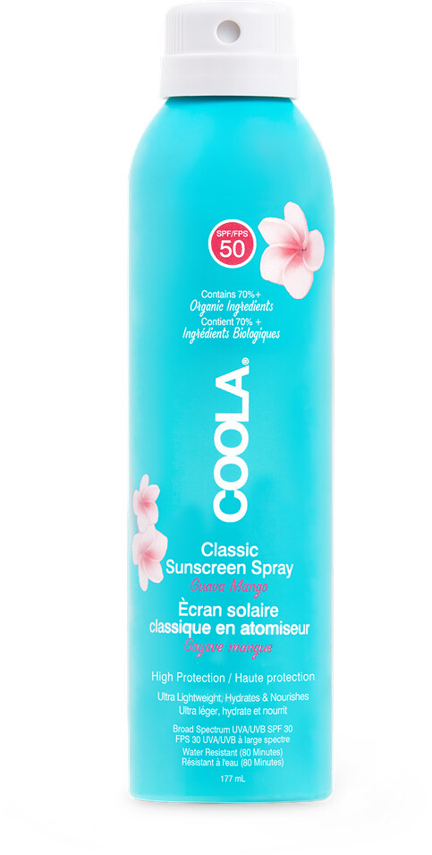 Coola Classic Sunscreen Spray SPF50 Guava Mango (177 ml)