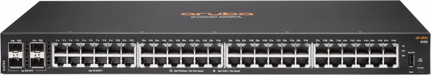 HPE Aruba 6100 48G 4SFP (JL676A)