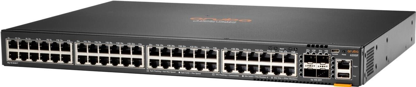 HPE Aruba 6200F 48G 4SFP+ (JL726A)