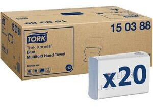 Tork Xpress Universal H2 Blue (20 x 237 pcs.)