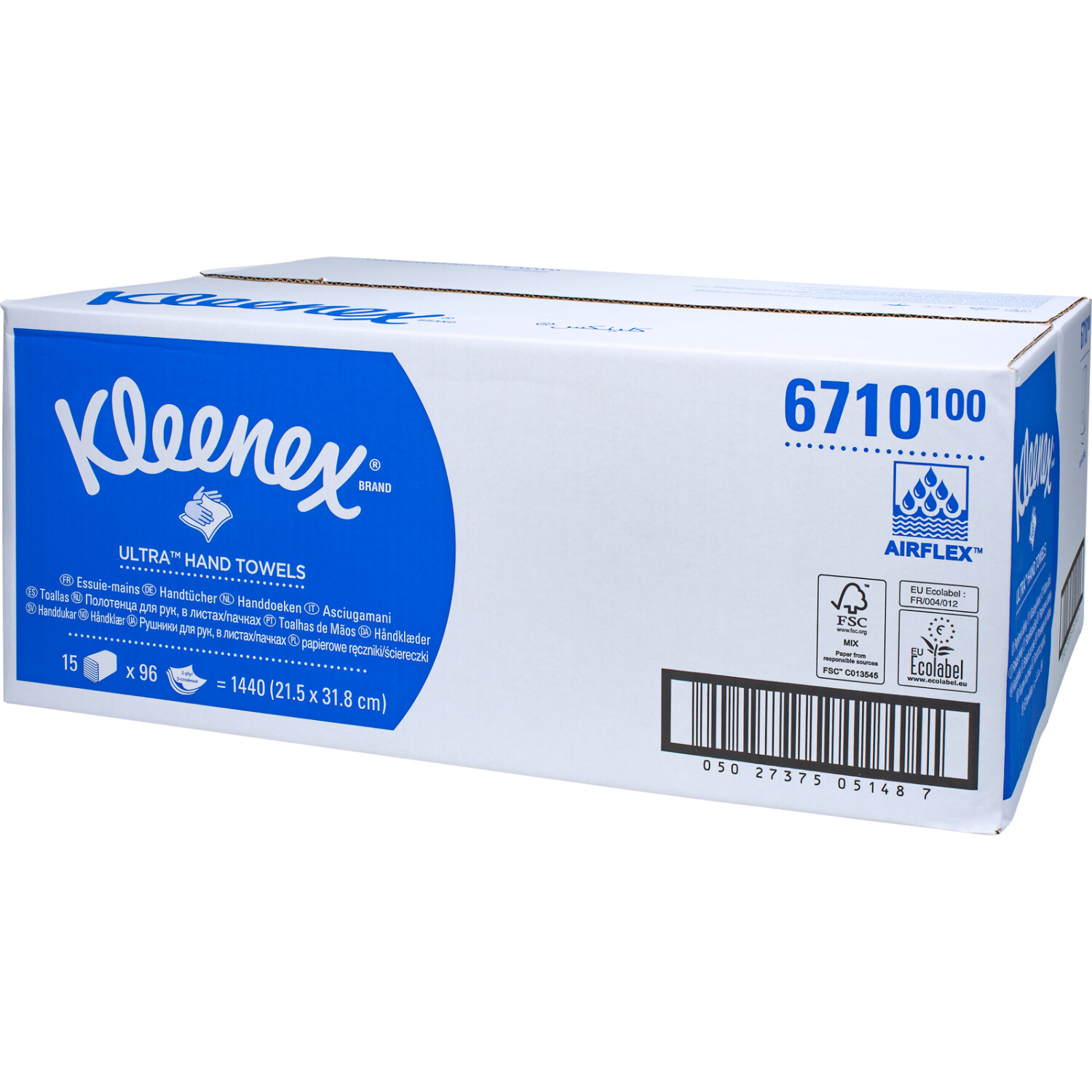 Kleenex Ultra Falthandtücher weiß | Tücher) bei 141056 Airflex ab Preisvergleich 3-lagig x 5,77 96 (15 €
