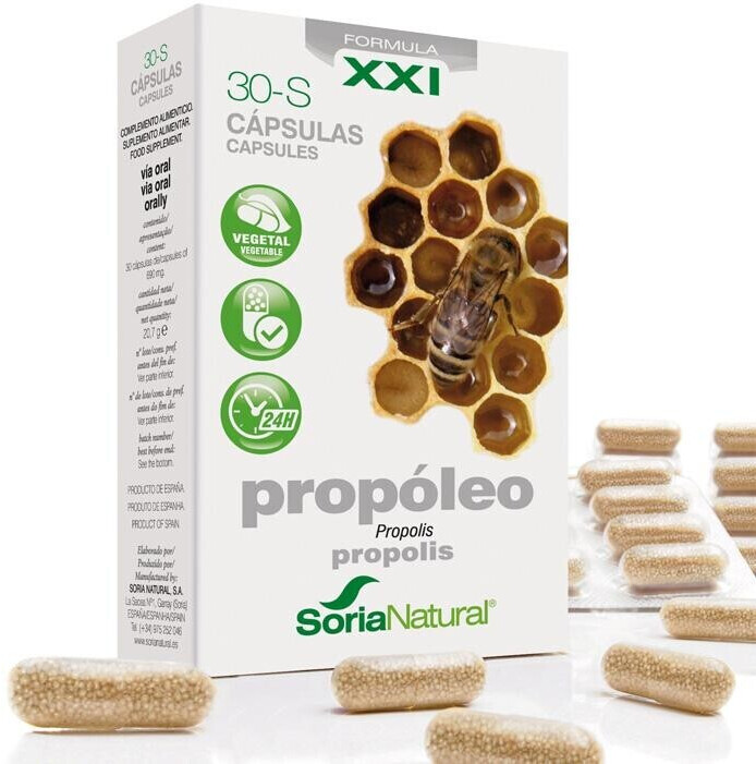 Soria Natural 30-S Propolis Caps XXI (30 caps)