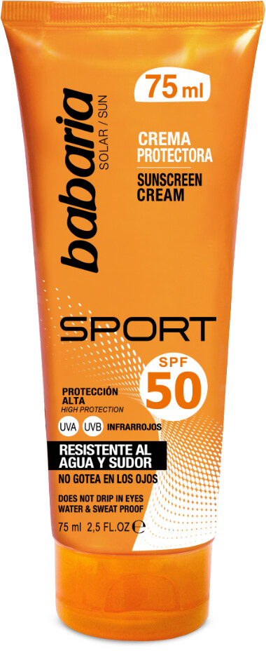 Photos - Sun Skin Care Babaria Babaria Sport Face Sunscreen Cream SPF 50 (75 ml)