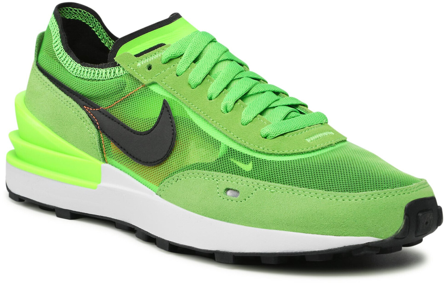 nike waffle one electric green stockx