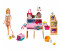 Barbie Doll and pet boutique playset with 4 pets (GRG90)