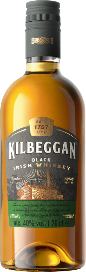 Kilbeggan Black Irish Whiskey 0,7l 40%