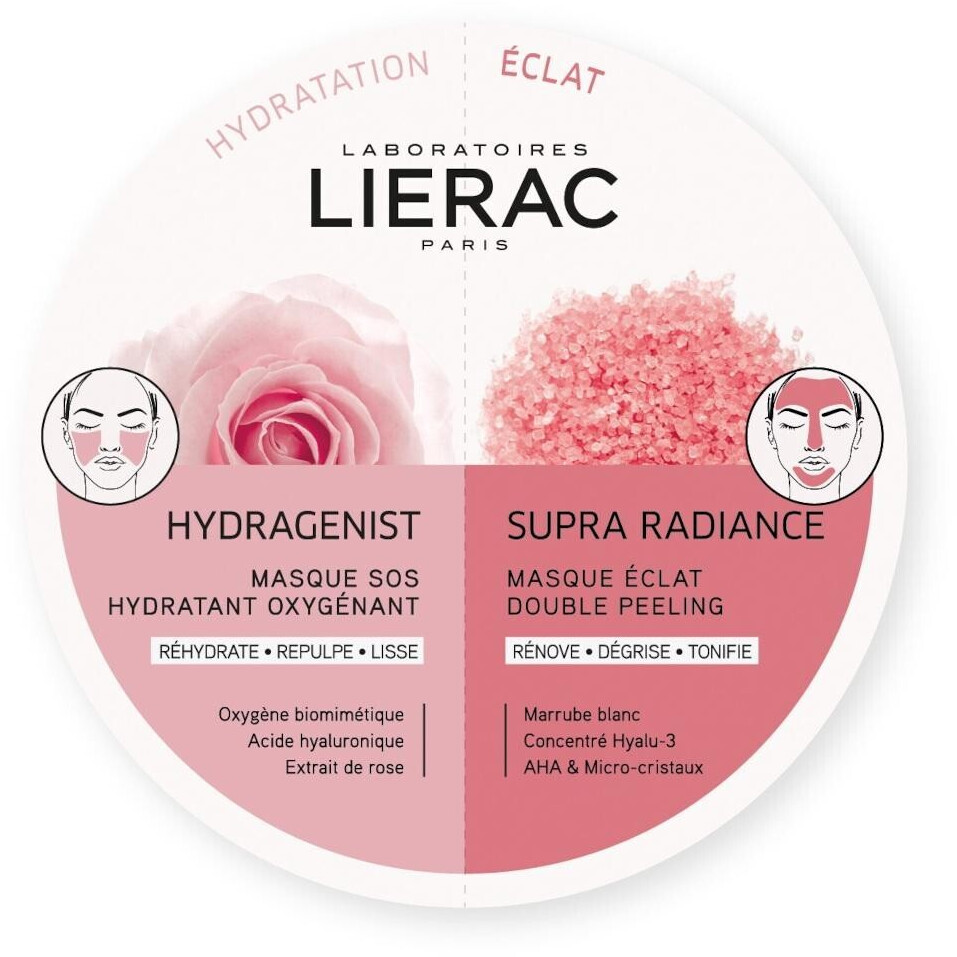 Lierac Duo Mask Hydragenist + Supra Radiance (2x6ml)