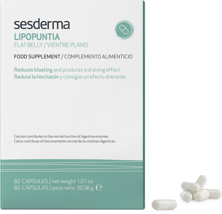 Lipopuntia Flat Belly (60 pcs)