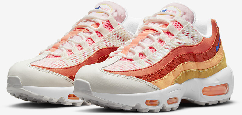 Nike Air Max 95 Women campfire orange sail laser orange racer blue ab 99 98 Preisvergleich bei idealo
