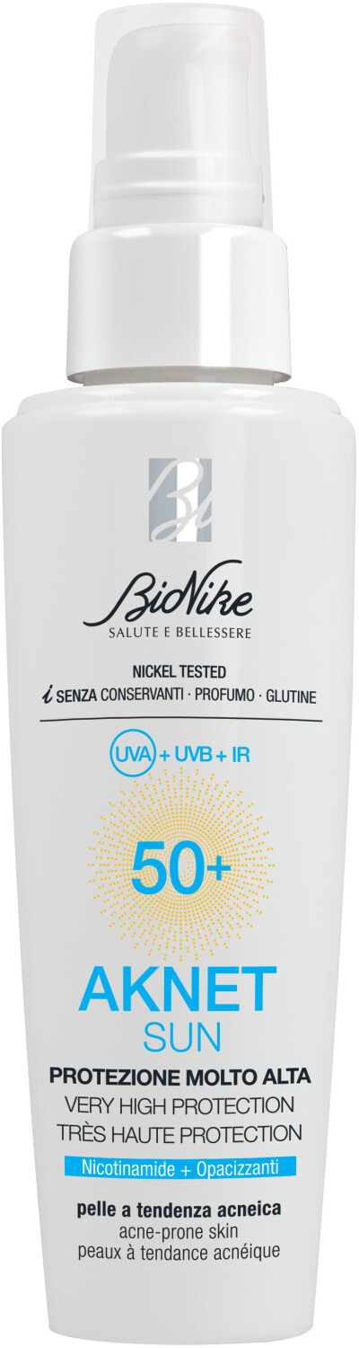 Bionike Aknet Sun for Acne Prone Skin SPF50+ (50ml)