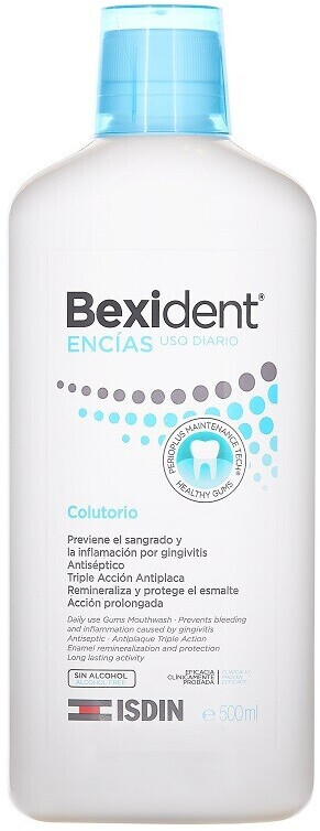 Isdin Bexident Gum Daily-Use Mouthwash (500 ml)