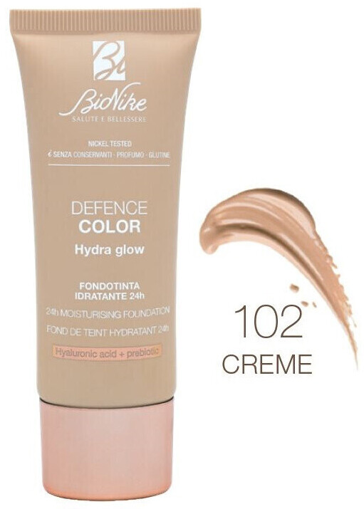 Photos - Foundation & Concealer BioNike Defence Colour Hydra Glow SPF15  102 Creme (30ml)