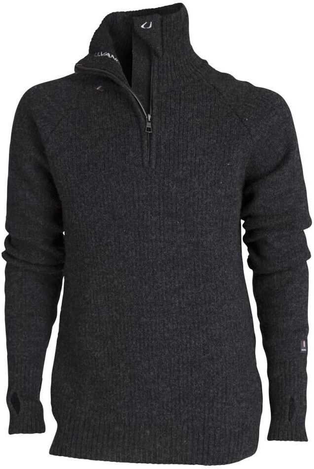 Ulvang Vegard Half Zip Pullover charcoal melange