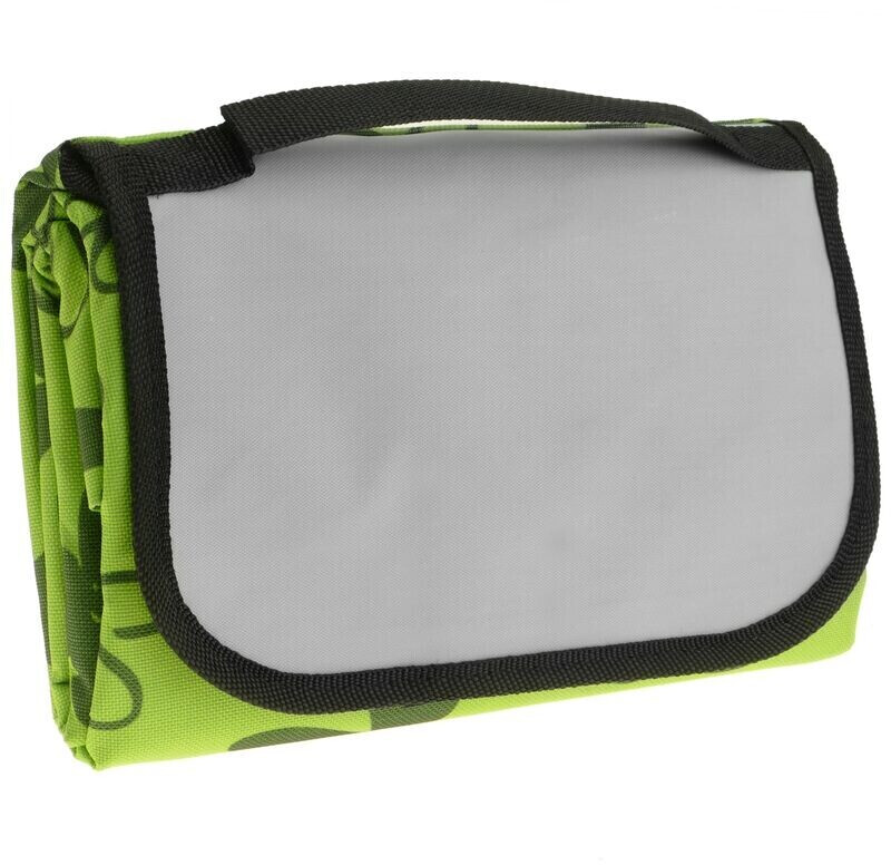 PrimeMatik Couverture de pique-nique 150 x 130 cm vert
