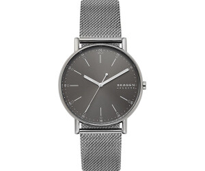Skagen black face watch top