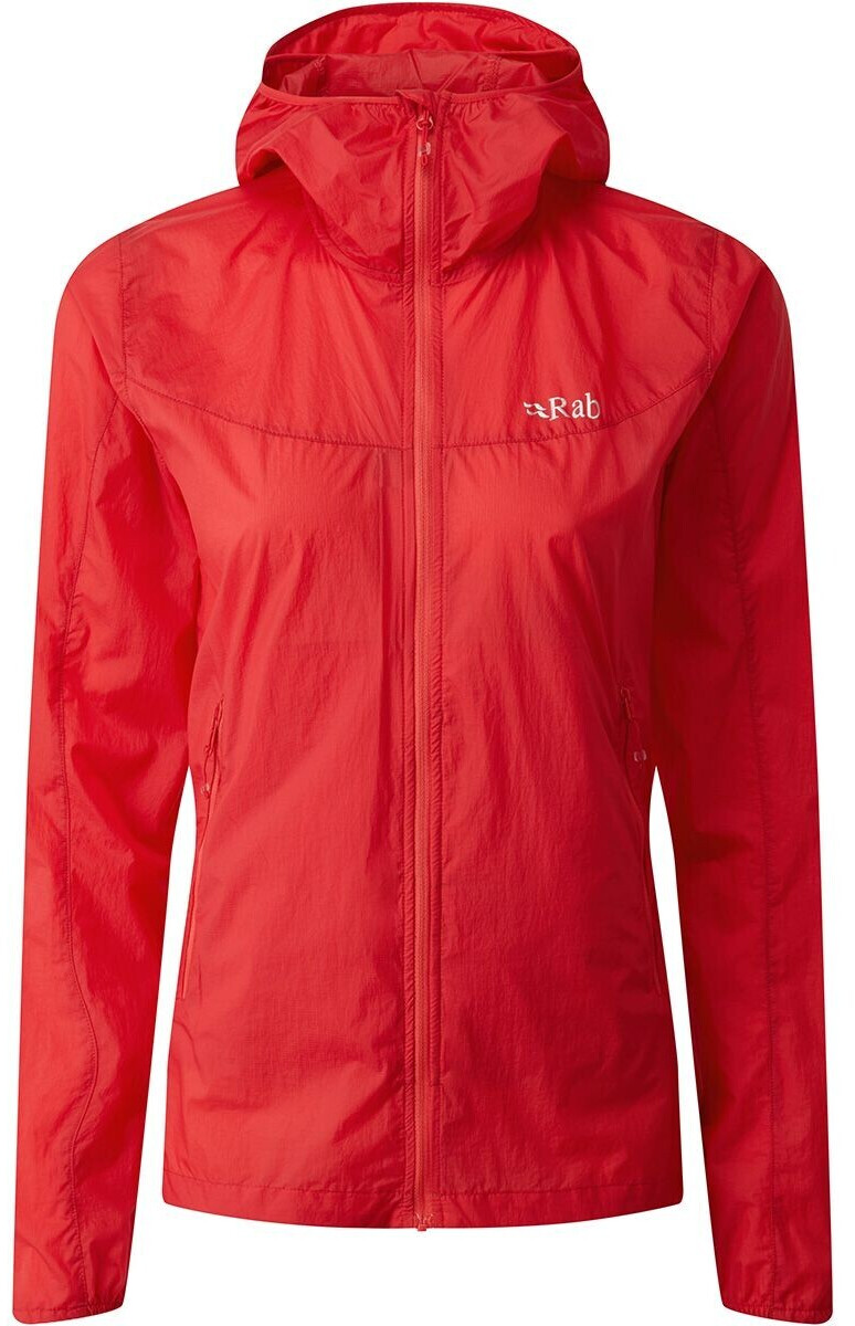 Rab Vital Windshell Hoody Woman geranium