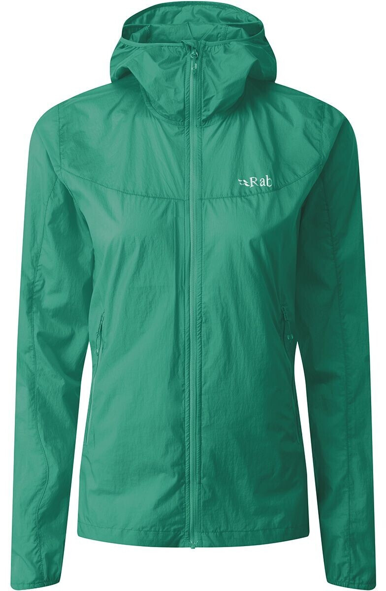 Rab Vital Windshell Hoody Woman peacock