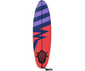 vidaXL Surfbrett 170cm Streifen Stand Up Board Funboard Surfboard Wellenreiter
