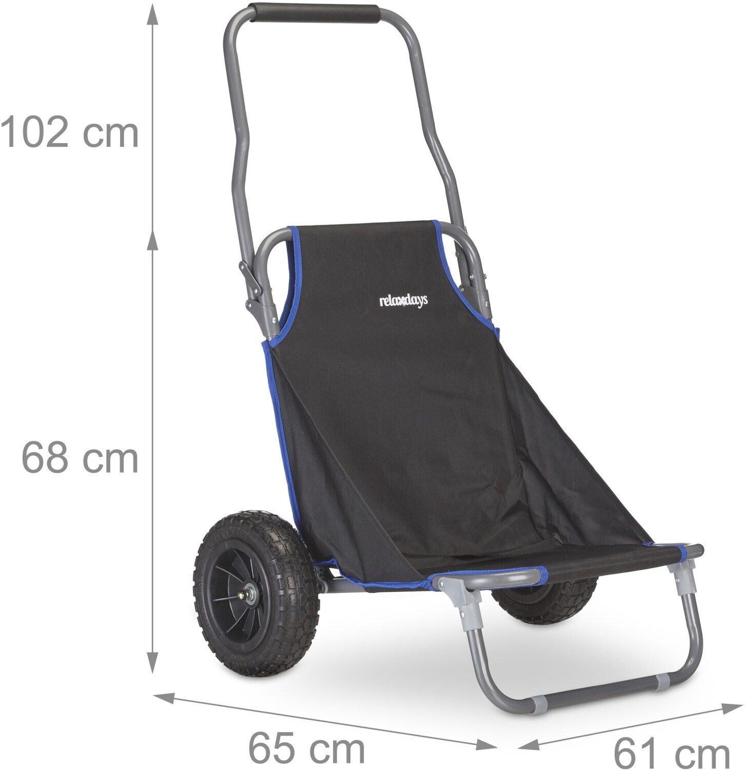 Relaxdays Beach Trolley 10020997