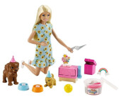 Barbie poupée chelsea Anniversaire + chien + vêtement GRT87