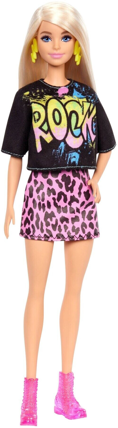 Barbie Fashionistas t-Shirt rock et jupe (GRB47)