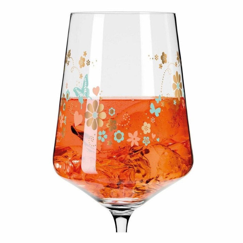 Verre à Apéritif Ritzenhoff 500ml - Série Sommerrausch N°8, Motifs Colorés, Fabriqué En Allemagne - 5