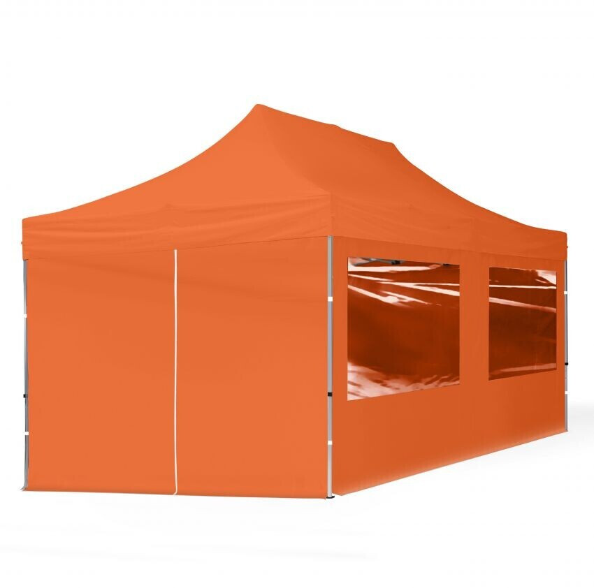 Toolport Economy 600 x 300 cm with 4 Side Walls Orange (59029)