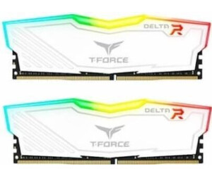 T-Force - Delta RGB - 2 x 16 Go - DDR4 3600 MHz CL 18 - Blanc - RAM PC -  Rue du Commerce