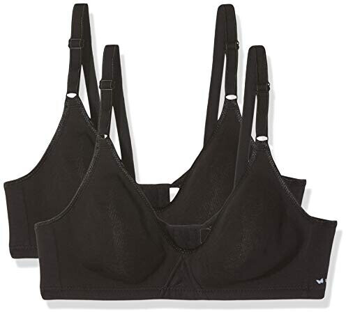 Nur Die Soft Bra 2Pack black