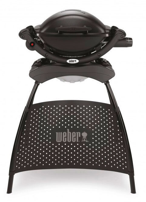 Weber Q1000 avec pieds Noir
