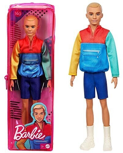 Barbie Ken Fashionistas veste multicolore (GRB88)