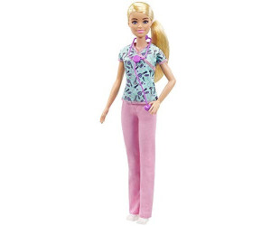 Barbie - Coffret Pédiatre (Blonde) - Coffret Poupée Mannequin - 3 ans et +