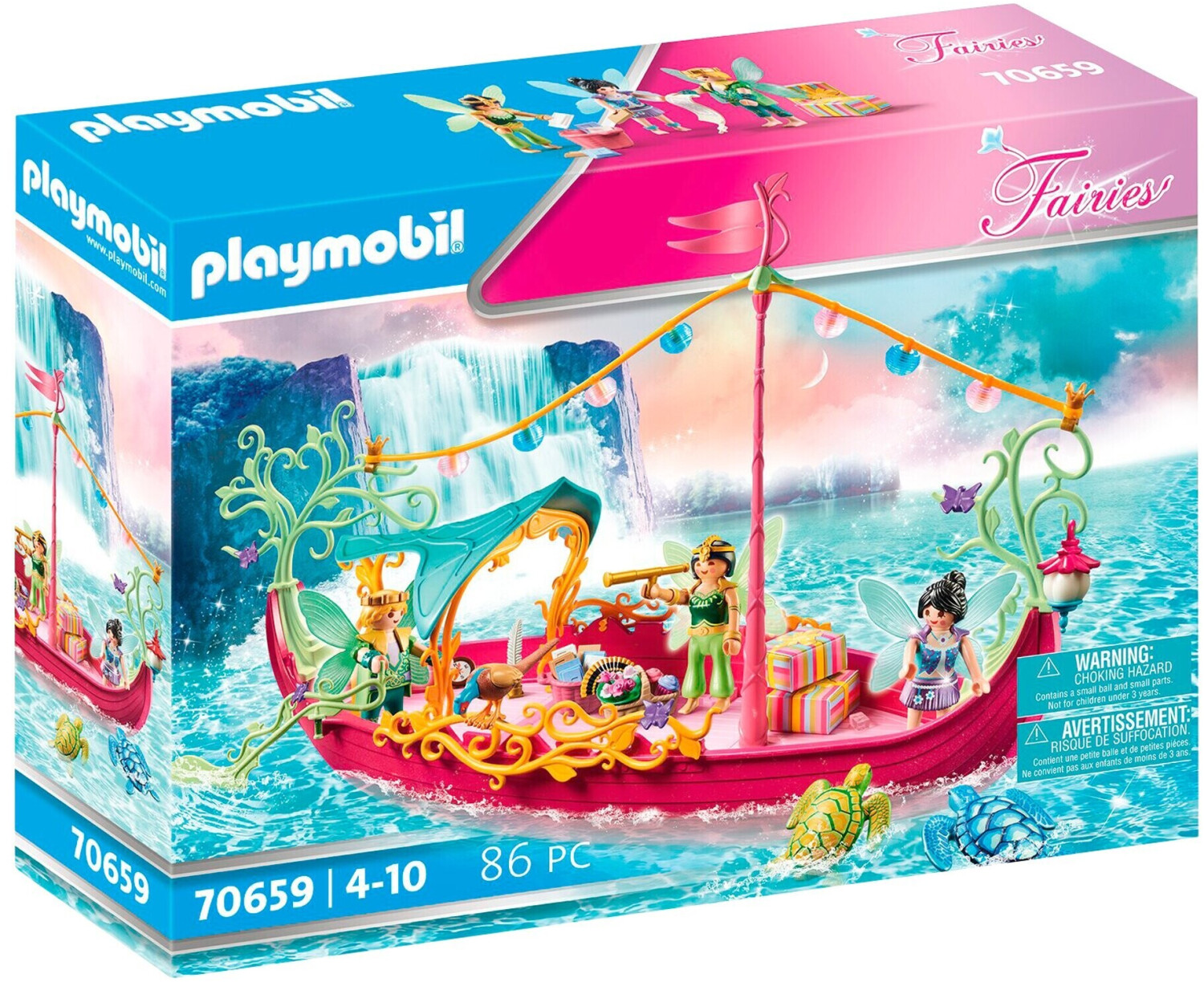 Playmobil Bateau des fées (70659)