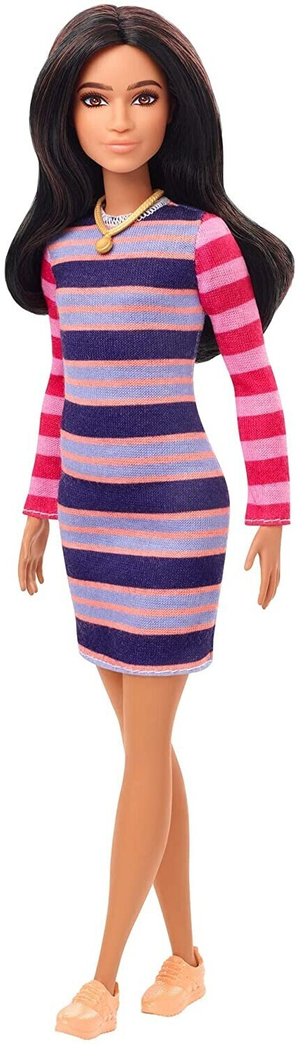 Barbie Fashionistas robe robe rayures (GYB02)