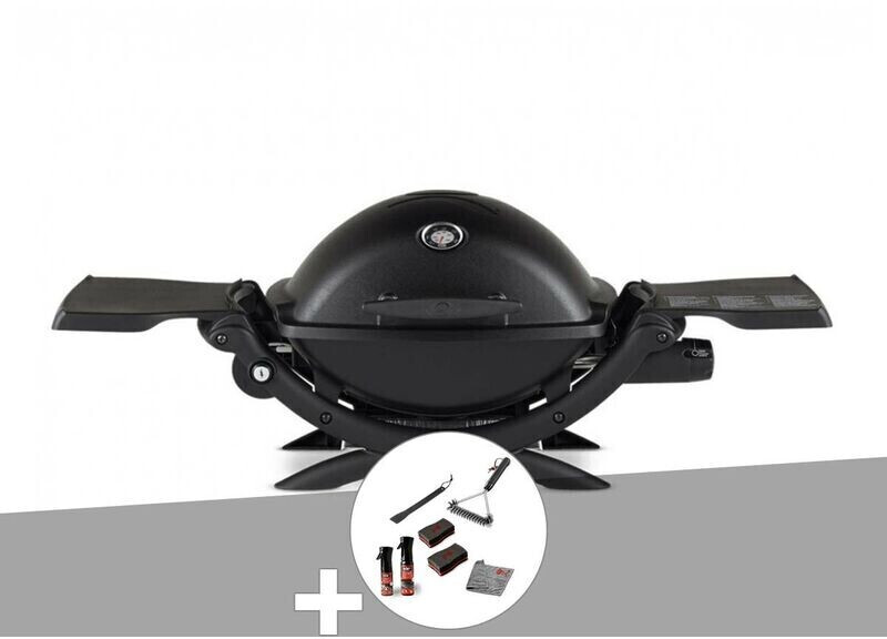 Weber Q 1200 Noir + Kit de nettoyage