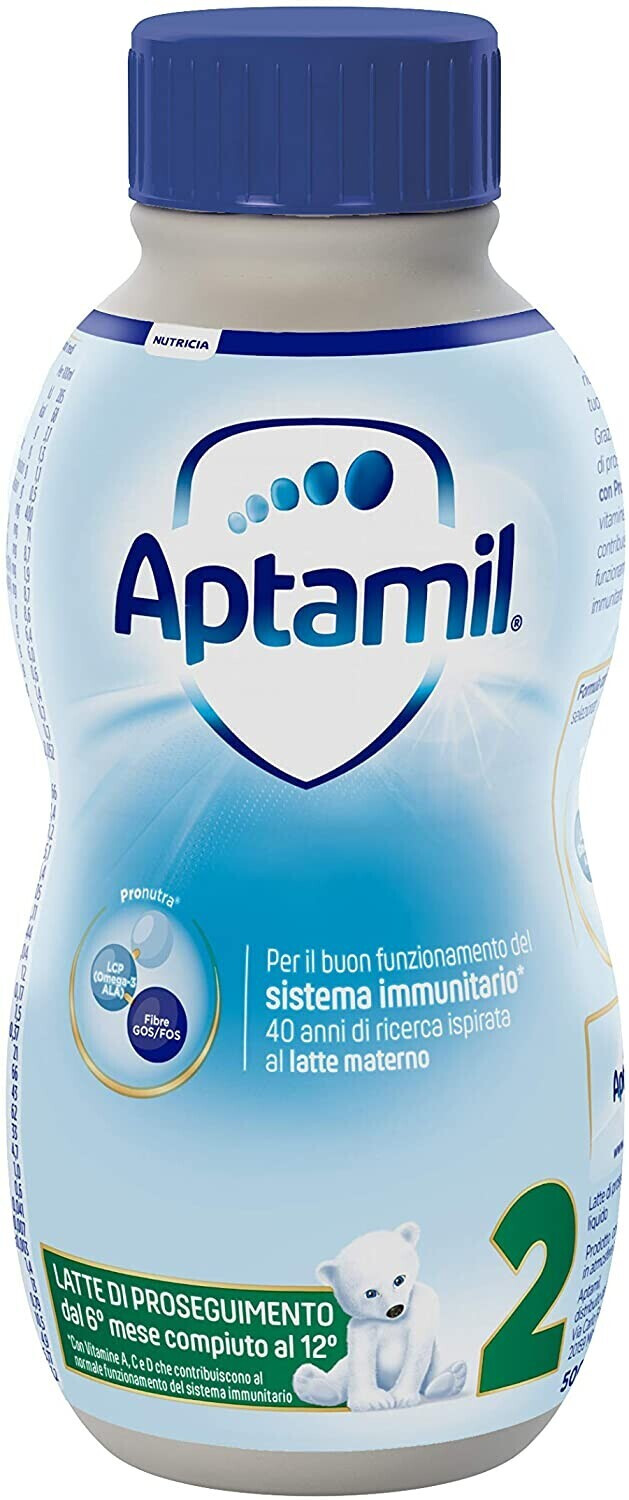 Mellin Aptamil 2 Liquidp (500 ml) a € 2,23 (oggi)
