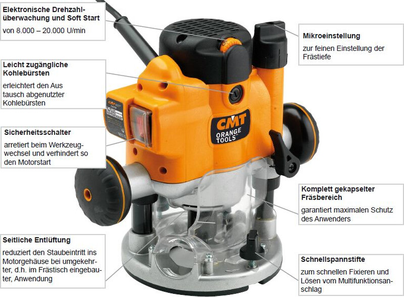 CMT Orange Tools CMT8E