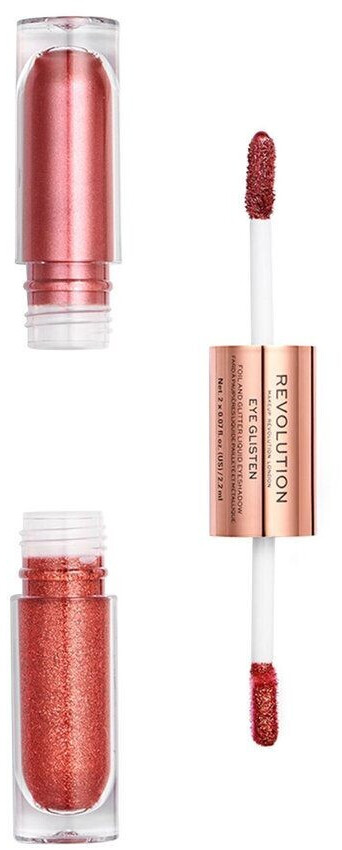 Makeup Revolution Eye Glisten Desired Liquid Eyeshadow (2x2,2ml)