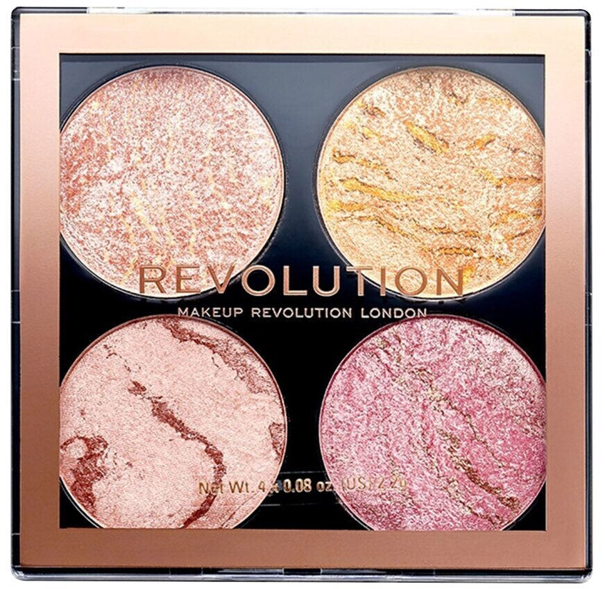 Photos - Face Powder / Blush Makeup Revolution Cheek Kit Bronzing & Highlighting Pale 
