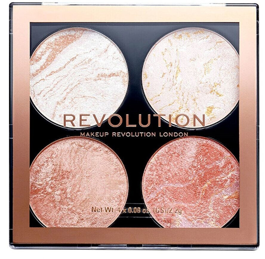 Makeup Revolution Cheek Kit Bronzing & Highlighting Palette - Take a Breather (8,8g)
