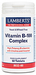 Lamberts Healtcare Vitamin B-100 Complex Tablets (60 pcs.)