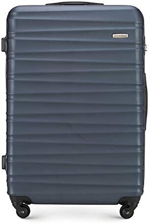 Wittchen Groove Line 4 Wheel Trolley 77 cm (56-3A-313) dark blue