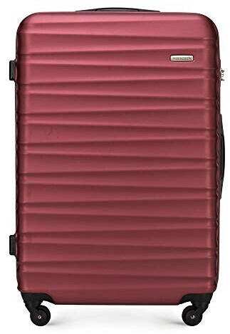 Wittchen 4 Wheel Trolley 77 cm (56-3A-313) red