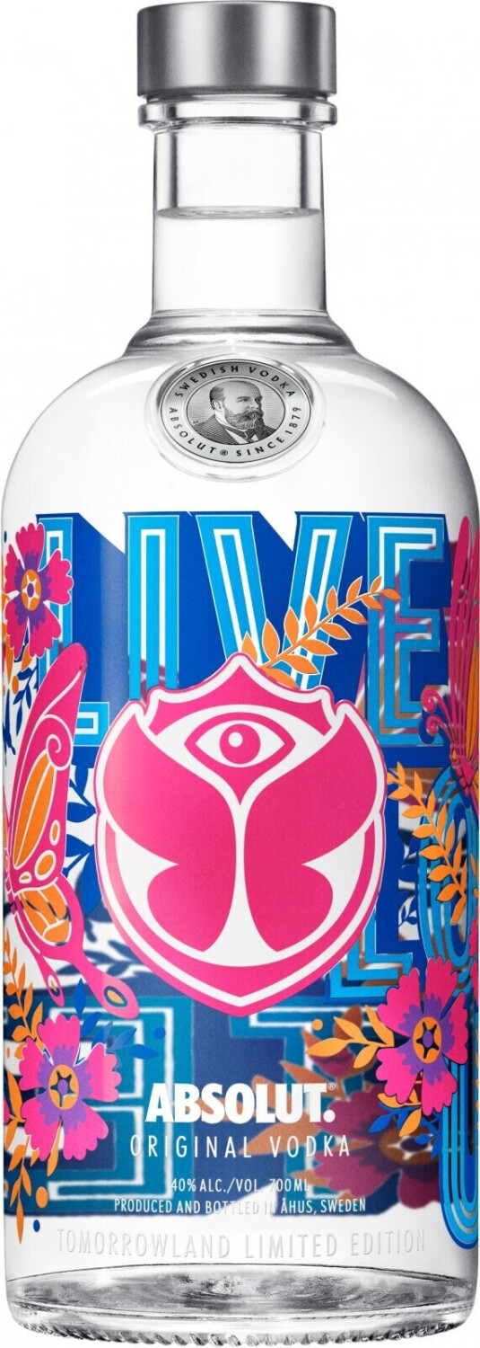 Absolut Tomorrowland Edition2021 40% 0,7l