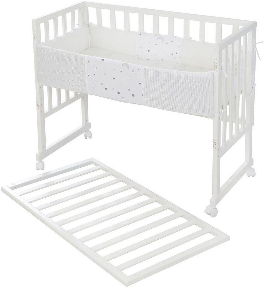 Roba Bed Safe Asleep 3 in 1 with Barrier grey