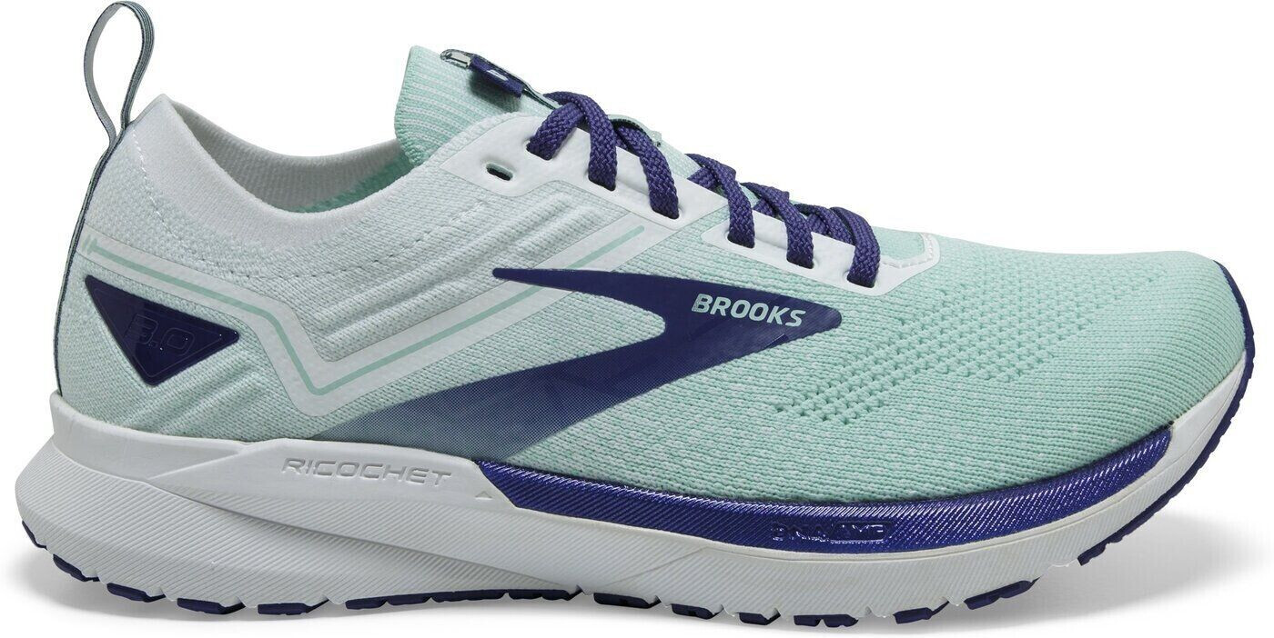 Brooks Ricochet 3 Women white/navy blue/yucca